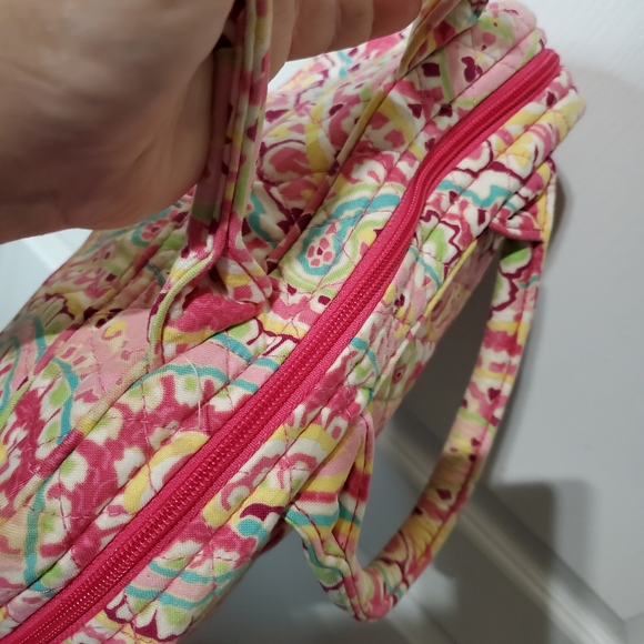 Vera Bradley Mini Bowler Bag Satchel - Picture 5 of 12
